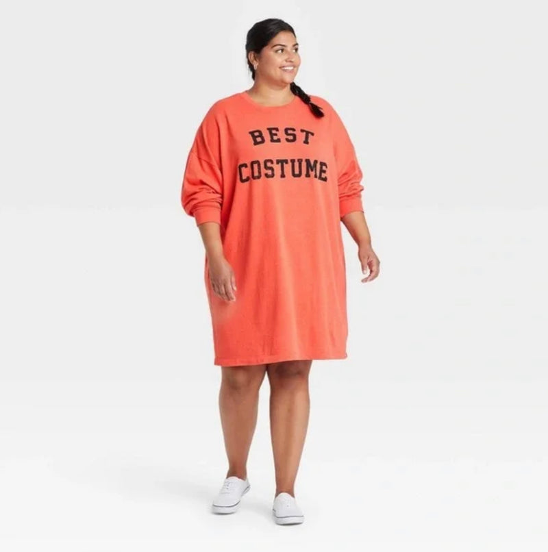 301 Plus Size Sweatshirt Dress
