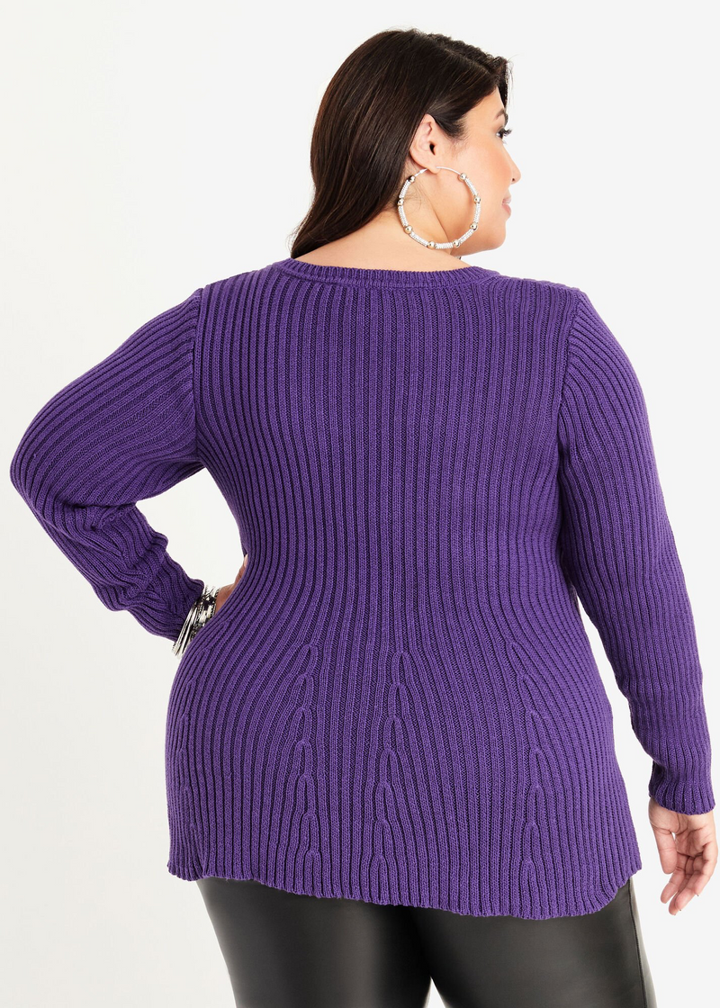 418 Purple Sweater